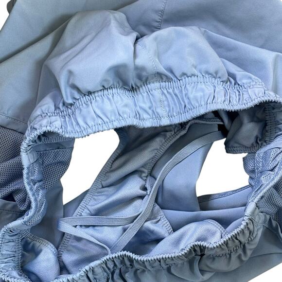 Nike Dri-fit Tempo Light Blue Running Shorts Built In Brief Small 3” Inseam* - Picture 6 of 8